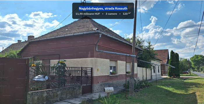 Casa alaturi de bazinul cu apa termala